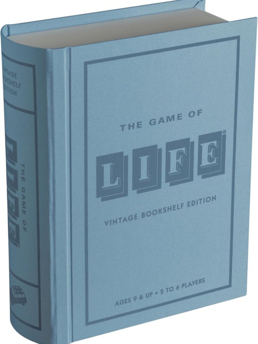Vintage Bookshelf Edition Game of Life Board Game Set | Family Fun & Strategy